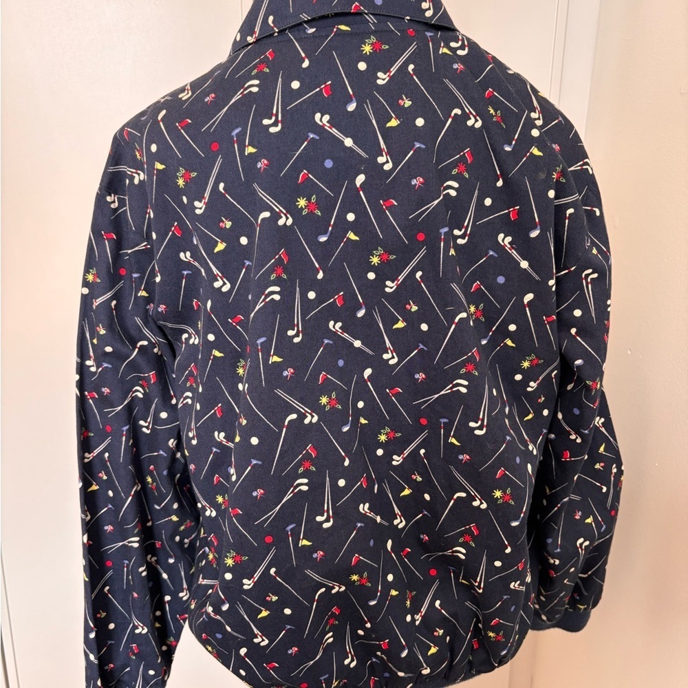 Tabi Golf Club Patterned Jacket 100% Cotton - Picture 5 of 10